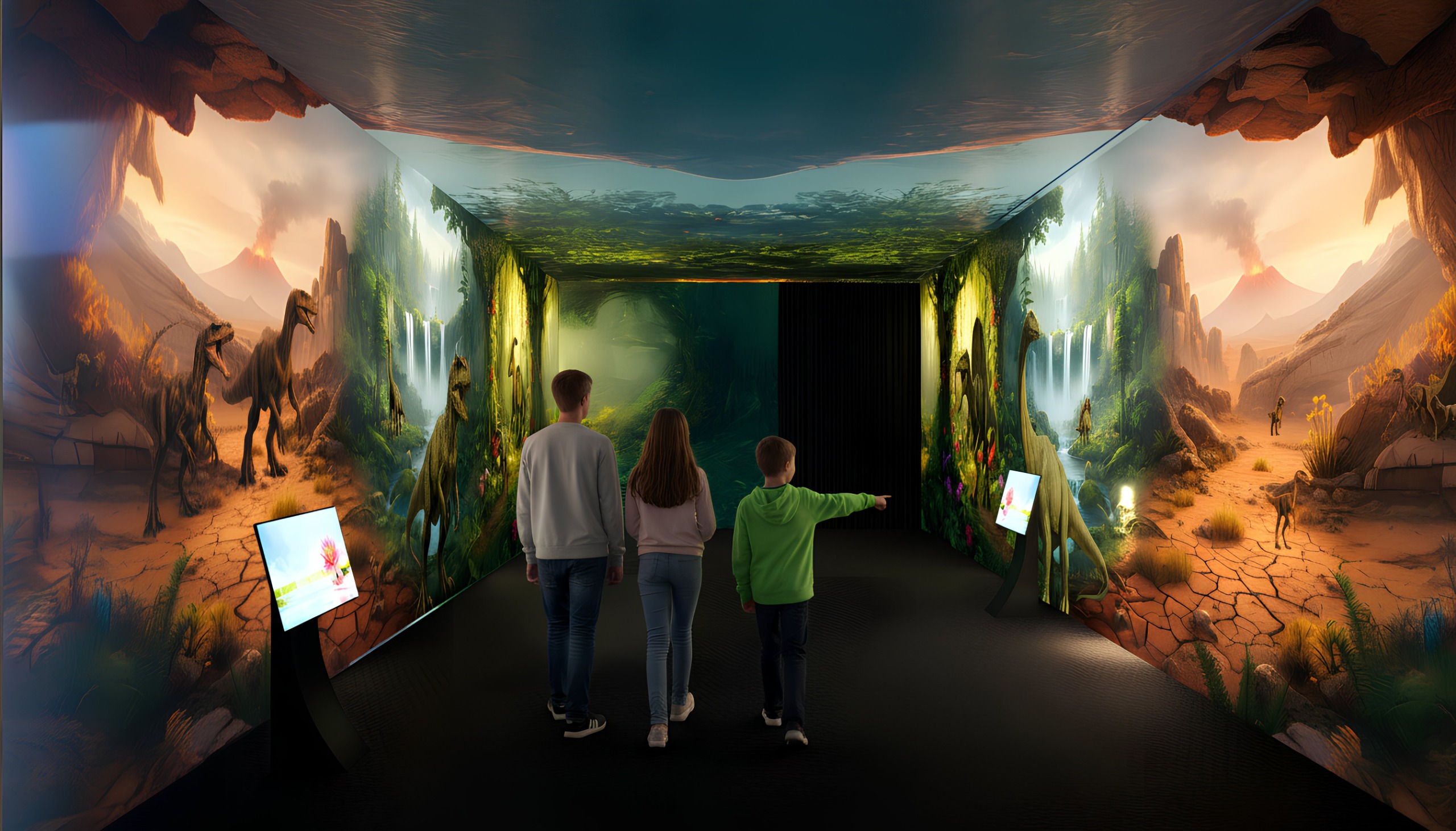 Goiânia recebe megainstalação de dinossauros durante as férias