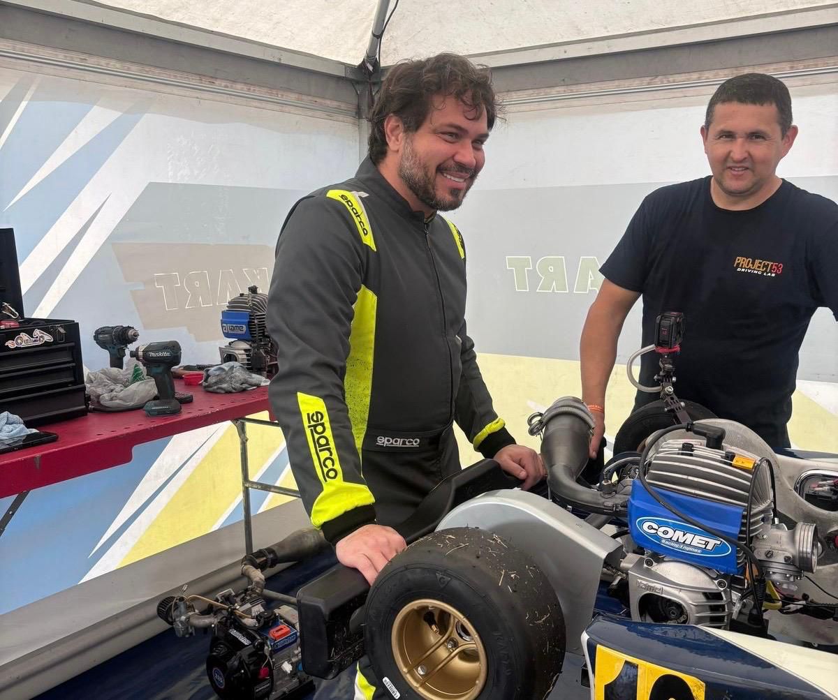 Piloto goiano Matias Pinheiro conquista 2º lugar na abertura do Florida Karting Championship