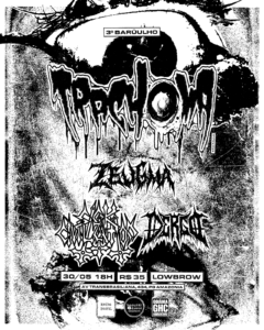 Lowbrow recebe festival BARÜULHO com noite dedicada ao grindcore, hardcore e death metal neste sábado (30)