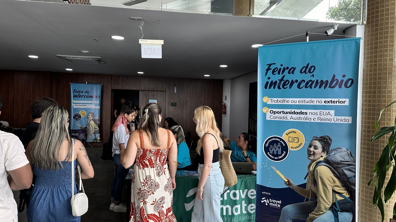 Feira do Intercâmbio movimenta Goiânia no dia 23 de maio com oportunidades de estudo e trabalho no exterior