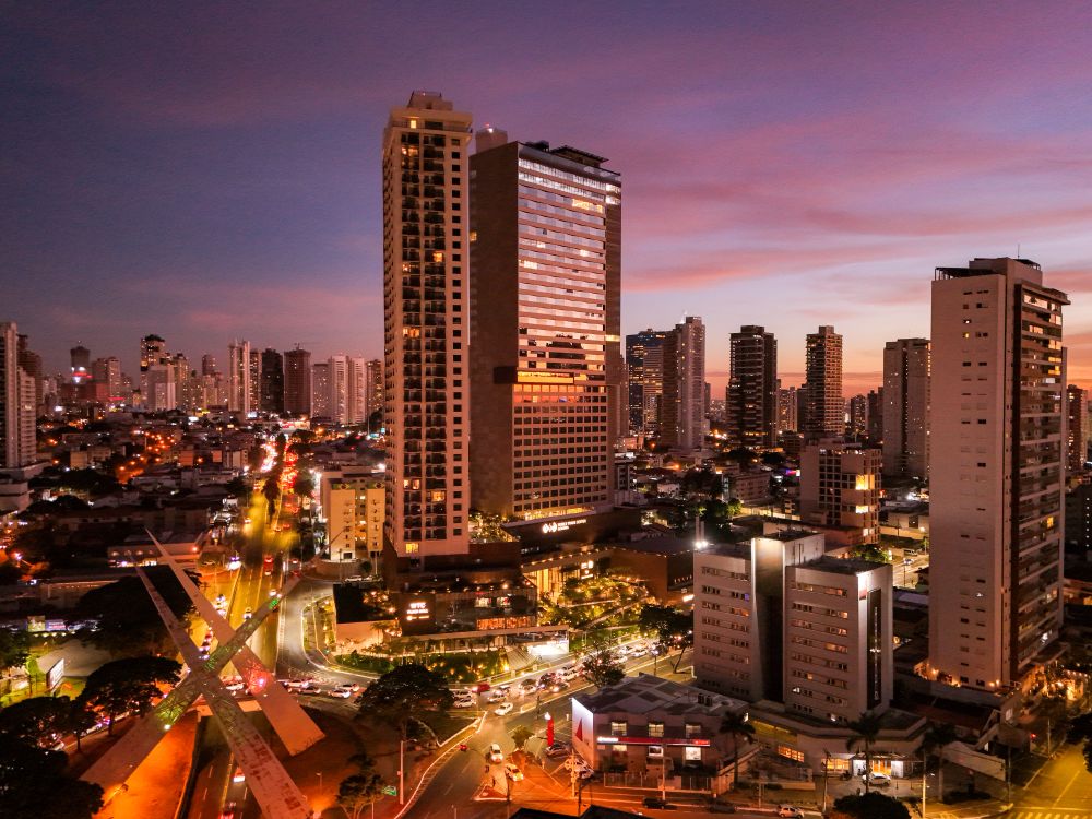 Goiânia consolida skyline com arranha-céus entre os mais altos do Brasil
