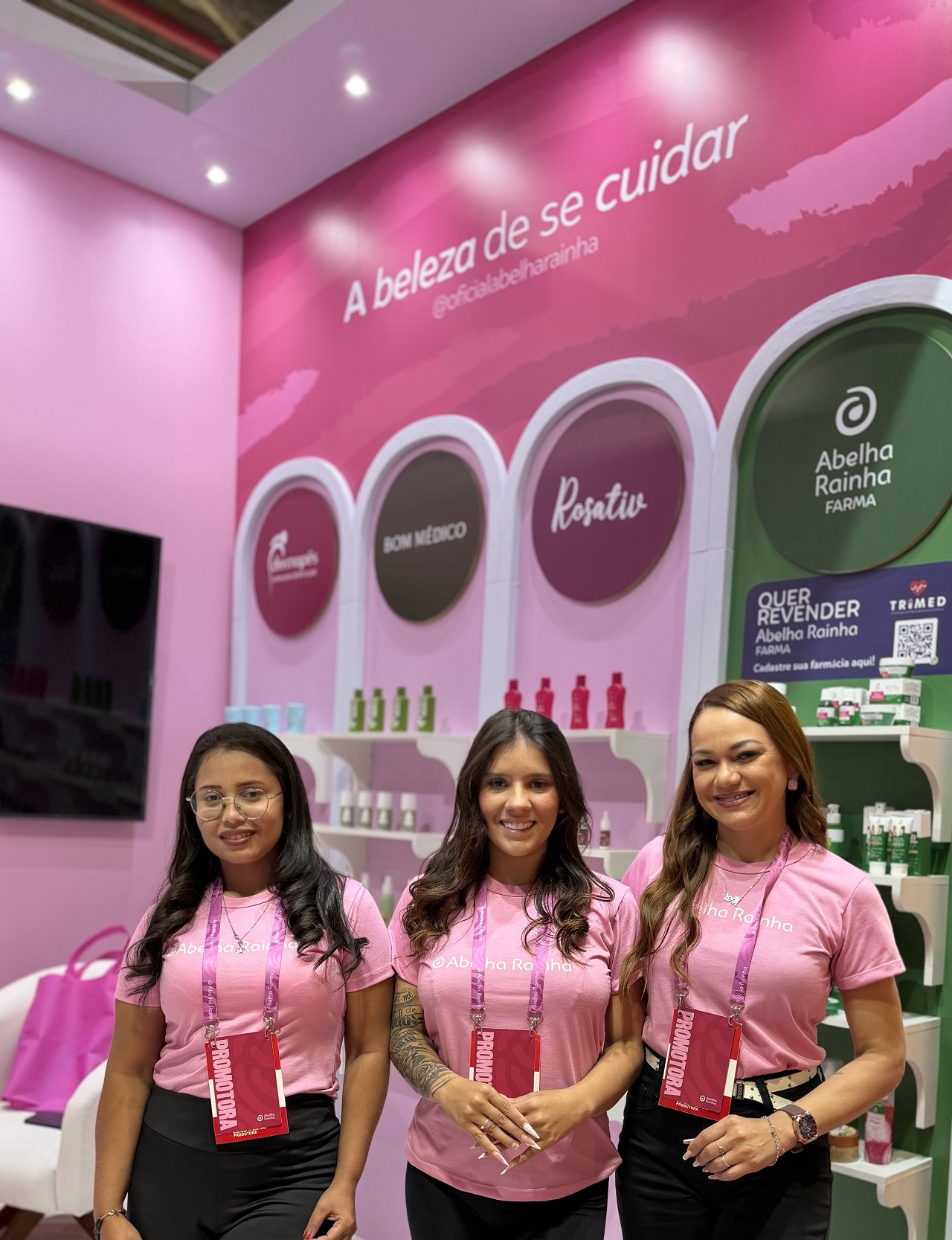 Abelha Rainha participa da FEGOBEL+, principal feira de beleza do Centro-Oeste