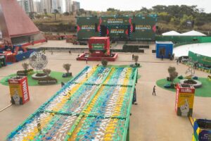 Arena Nº1 volta a Goiânia nesta sexta (19) com transmissão de Brasil x Haiti e shows de Ju Marques e Marcos & Belutti
