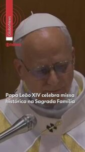 FOTOS: Papa reza missa na Sagrada Família para abençoar a torre que tornou a igreja a mais alta do mundo