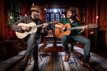 FOTO - Almir Sater & Gabriel Sater juntos na inédita turnê “Pai e Filho”, dia 24 de Abril em Goiânia! (3)